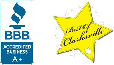 The Best of Clarksville! All American Cleaning Rating A+.