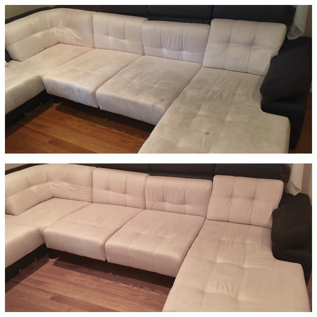 Professional upholstery cleaning