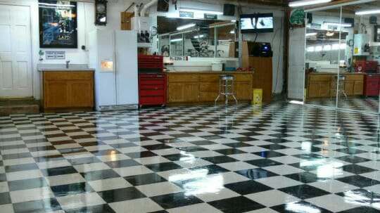 waxing and sealing vct tile flooring