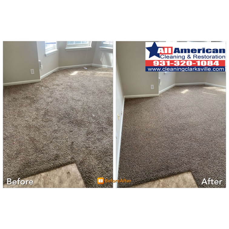 Before and After: Carpet Cleaning Clarksville Tennessee
