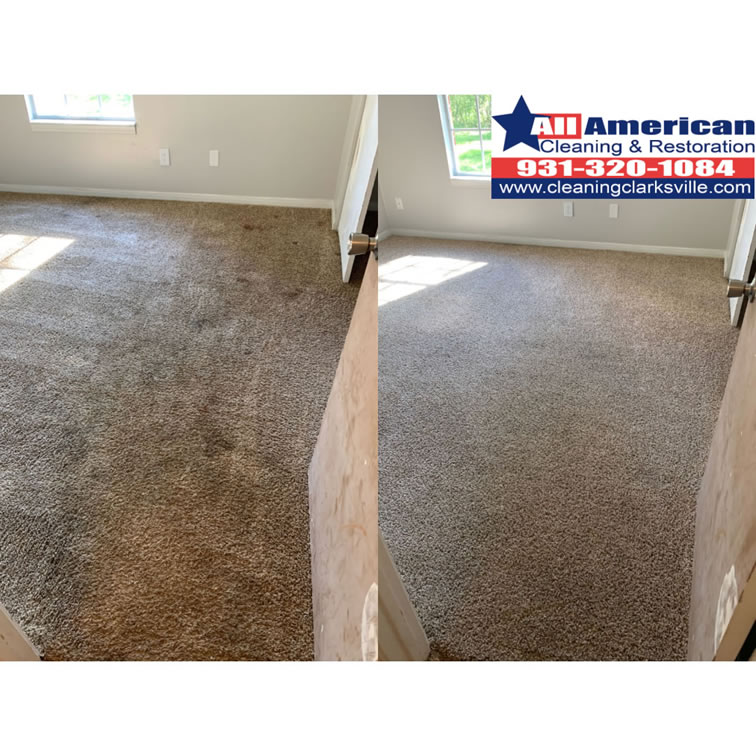 Before and After: Carpet Cleaning Clarksville Tennessee